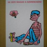 Kártyanaptár 1980 - OKISZ MUNKAVÉDELMI FELÜGYELETE fotó