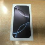 Apple iPhone 16 Pro Black Titanium Új Független 3 év Apple Garanciával ! fotó