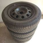 Alfa 147 - acélfelnik Bridgestone téli gumikkal (4db.) fotó