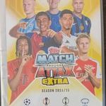 314 darab focis kártya hiánytalan, teljes sorok Match Attax Extra 2025 sorozat albummal fotó