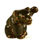 ROYAL COPENHAGEN PORCELÁN MEDVE !! X fotó