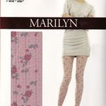 Marilyn Emmy E02 60den microfibra 3színű kis rózsa mintás harisnyanadrág 1/2-es méret fotó