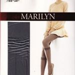 Marilyn Intense E04 60den 3d microfibra 2színű térdfix hatású mintás harisnyanadrág fekete szürke1/2 fotó