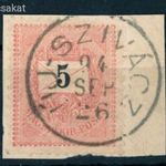 1889 krajcáros ÚJ-SZIVÁCZ bélyegzés Bács-Bodrog Serbia Gudlin 60p (e21) fotó