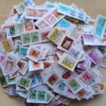 0, 5 kg áztatni való magyar bélyegek: főleg Antik bútorok, Népművészet, Kastélyok és kevés egyéb fotó