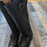 Olasz luxusmárkás TOD'S női 37-37, 5 ös fekete vajpuha bőrcsizma , térdcsizma lovaglófazonú , 1000EUR fotó