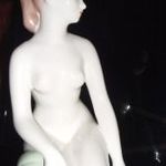 Art deco Aqcincum-i régi női akt szobor fotó