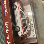 SKODA FABIA Prágai Baleseti helyszínelő COMBI ARBEX 1: 43 modell makett bkv fotó