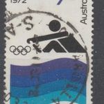 1972. Ausztrália Australia Mi: 501 nyári olimpia München kajak kenu fotó