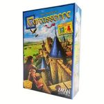 Carcassonne Társasjáték (Folyó és Apát kiegészítővel) fotó