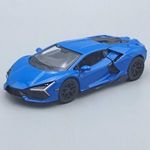 Lamborghini Revuelto Kinsmart kék fotó