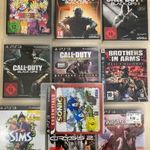 10 db ps3 játékszoftver fotó