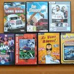 PC játékcsomag: Wheels of Steel, Sims 2, FIFA 08, Worldwide Soccer, stb. Jó állapotúak. fotó