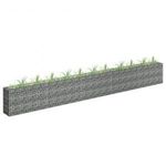 horganyzott acél gabion magaságyás 450 x 30 x 60 cm fotó