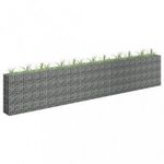 horganyzott acél gabion magaságyás 450 x 30 x 90 cm fotó