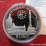 EURO-II. / HŐSÖK TERE 2000 FORINT 1998, EZÜST: 31, 46g/925; PP fotó