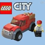 Lego City Police - Rablók kisteherautója készlet fotó