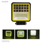 126W LED-es munkajelző fény, árvízvilágítás, terepjáró autós fény. fotó