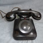 Rákosi kor Pajtás játék telefon CB-35 bakelit telefonból tárcsa nélkül régi bakelit telefon játék fotó