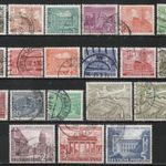 Berlin 1146 Mi 42-60, 57, b, c 115, 50 Euró fotó