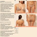 Calzedonia 0RTE1801 85B/80C/75D + 0SN1801 L Precious Beauty barna bikini szett fotó