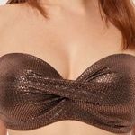 Calzedonia 0RFPA1822 vékonyan párnázott levehető vállpántokkal bikini felső barna 100B/95C/90D/85E fotó