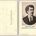 Szentirmay Elemér, zeneszerző. 1900 képeslap, képeslevelezőlap fotó