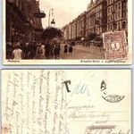 Budapest, Erzsébet körút és Royal szálloda. 1928 képeslap, képeslevelezőlap fotó