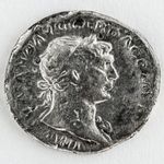 Római ezüst denár Traianus RIC 128 fotó