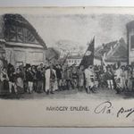 Rákóczy emléke - Képeslap - 1906 fotó