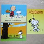 Snoopy kutya 3 db. képeslap (1444) fotó