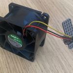 Nidec VA225DC 12V DC 1, 1A ventilátor magas fordulatszámú ipari 60x60x38mm használt 1Ft-ról fotó