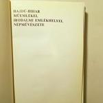 Hajdú-Bihar műemlékei, irodalmi emlékhelyei, népművészete fotó