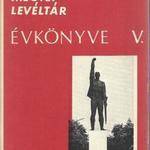 A Hajdú-Bihar Megyei Levéltár Évkönyve V. fotó