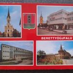 Képeslap, reklámlap - Berettyóújfalu település Hajdú-Bihar megye 1979. (12/04/3) fotó