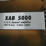 Raveland XAB5000 autós erősítő 4/3/2 csatornás autó erősítő autós végfok fotó