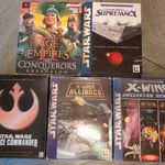 Star Wars Supremacy, X-Wing Coll.3: 1, X-Wing Alliance, Age Of Empire 2.kieg. DOBOZOS PC játék fotó