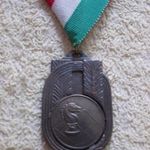 Sakk ( Budapest I. Osztály - Egyéni Bajnokság ) Sportérem : 1972 ( III.díj - Szalaggal ! ) ( M) fotó