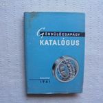 Gördülőcsapágy katalógus 1961 + két ritka csapágy prospektus fotó