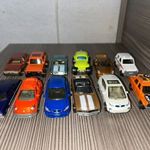 Matchbox kisautó csomag | Chevrolet | Fiat | Mazda | BMW | Datsun |Porsche | Honda |AMC fotó