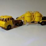 Csepel D-705.35 - p071 ömlesztett cementszállító nyerges tehergépkocsi, modell 1: 87 ( H0 ) fotó