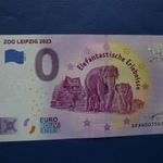 NÉMETORSZÁG 0 EURO 2023 ELEFÁNT! RITKA EMLÉK PAPÍRPÉNZ fotó