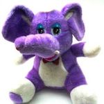10db-os plüss figura csomag - Rózsaszín maci, USA Teddy mackó, lila elefánt, Muppets, Micimackó, stb fotó