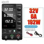 Labortáp, labor tápegység, DC táp 32v/6A, 192W labortápegység 2024, USB, előlapi ki/be fotó