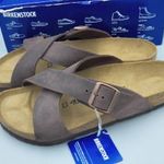 Új! BIRKENSTOCK Tunis teljes bőr papucs, 43 -as Szélesebb típus fotó