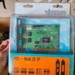 Vivanco KEC 222n PCI-> soros - párhuzamos port kártya fotó