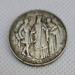 1935 Pázmány ezüst 2 pengő, Ritka! Csak 50.000 db! - 1 Ft nincs, minimálár fotó