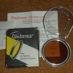 Retro NDK M58 Panchromar fényképező objektív szűrő (vörös-barna) fotó
