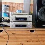 DENON DRA F102 DCD F102 CSÚCS MINI HIFI+UHER REFERENCE HANGFALPÁR! fotó