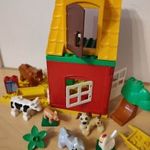 Lego duplo farm ház családi gazdaság boci kutya cica malac tyúk fotó
